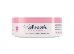 JOHNSON'S FACE & BODY SOFT CREAM 200 GM