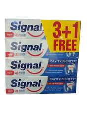 Signal Cavity Fighter Toothpaste 4x75g