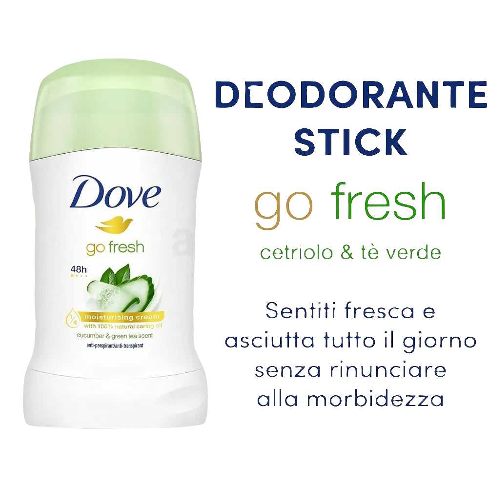 DOVE DEODORANTE STICK GO FRESH 40 GM
