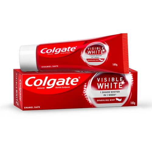 GOLGATE DAIL VISIBLE WHITE TOOTHPASTE 100+20GM