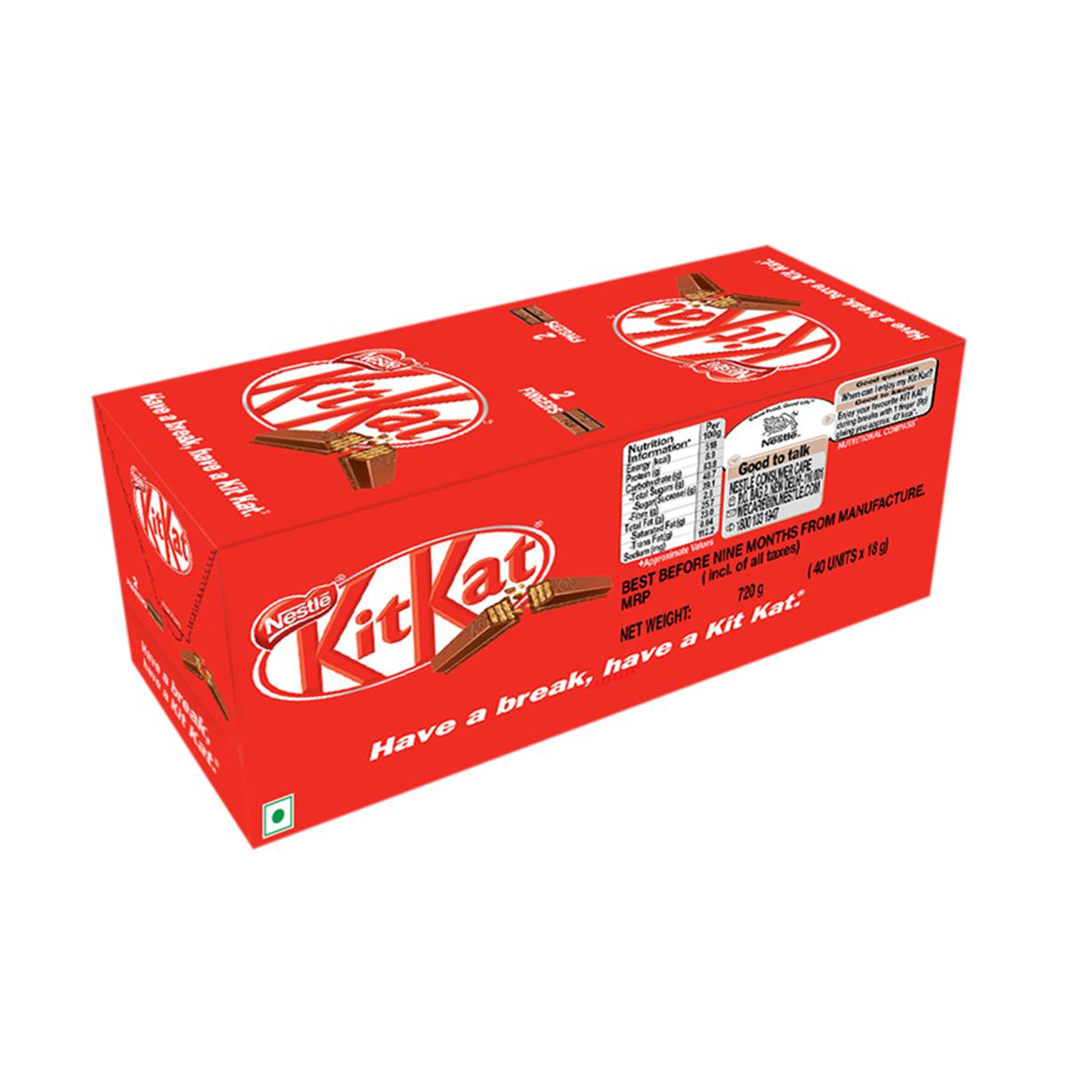 KITKAT 1 FINGER CHOCOLATE 60 UNITS