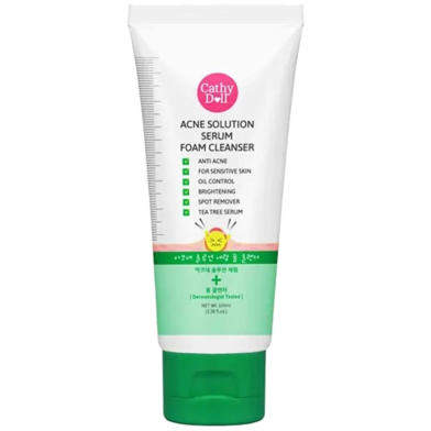 Cathy Doll Acne Solution Serum Foam Cleanser 100ml