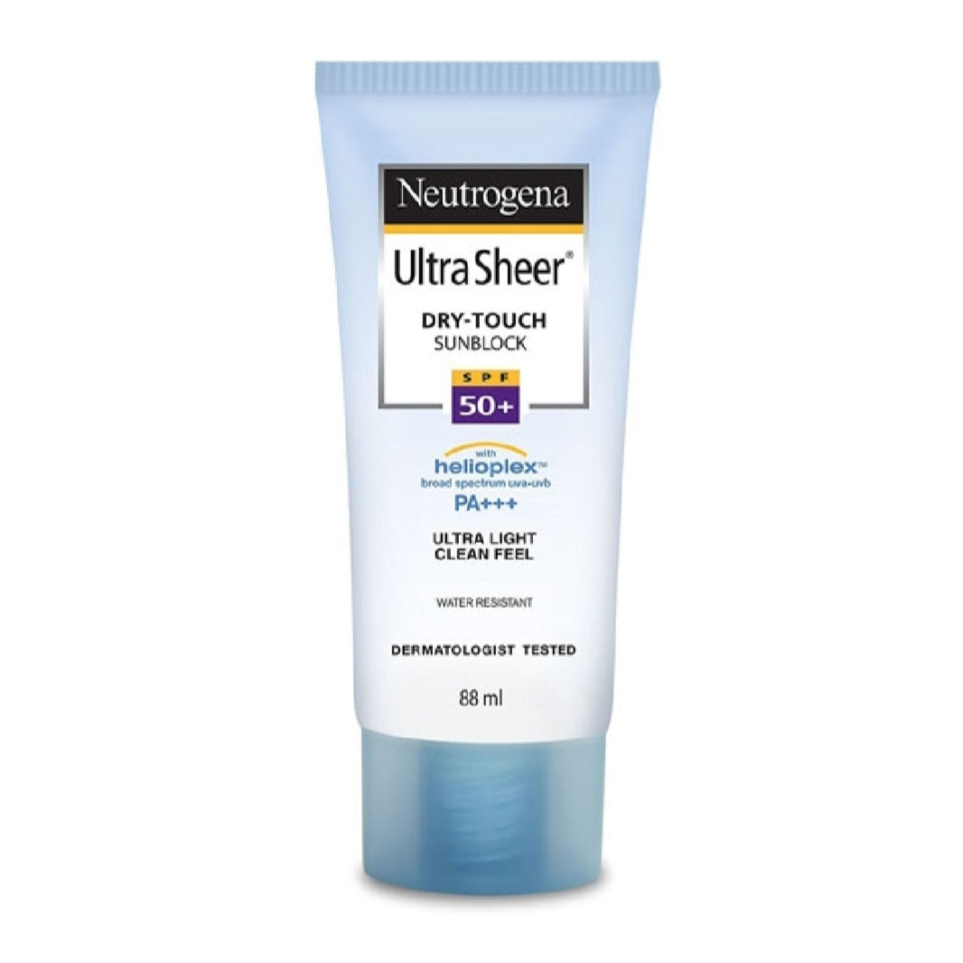 NEUTROGENA ULTRA SHEER SUN CREAM SPF50 ALL SKIN TYPE 88ML