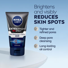 NIVEA MEN EXTRA BRIGHT FACEWASH ASSORTED 100 GM
