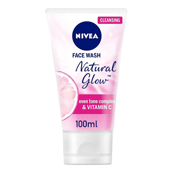 NIVEA NATURAL GLOW VITAMIN-C FACE WASH  100 ML