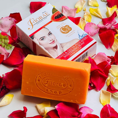 Fiorae Papaya and Gluta Plus Kojic Whitening Soap 165gm
